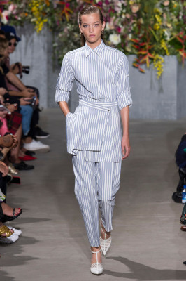 Laurijn Bijnen - Jason Wu Spring/Summer 2018 Fashion show in New York