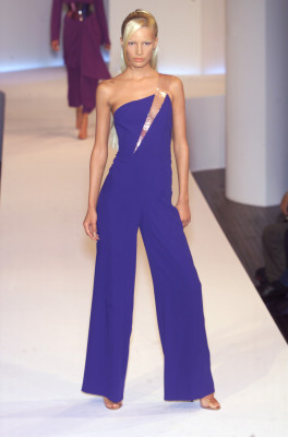 Lavinia Birladeanu for Thierry Mugler SS 2001