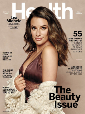 Lea Michele - Health Magazine October 2019