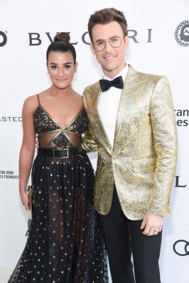 Lea Michele-25th Annual Elton John AIDS Foundation\&#039;s Oscar Viewing Party