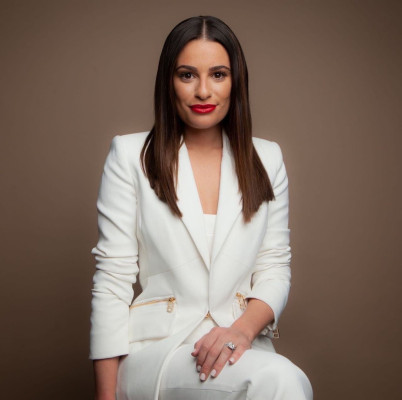 Lea Michele – BUILD Series Photoshoot December 2019
