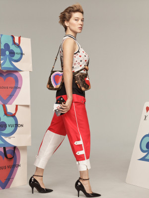 Léa Seydoux by Craig McDean for Louis Vuitton || 2020