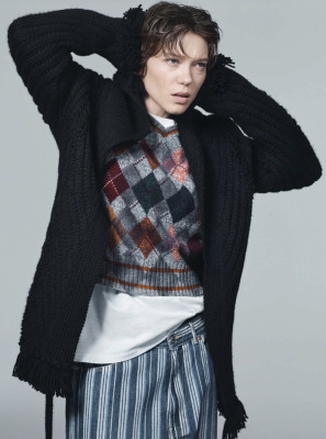 Léa Seydoux by Alasdair McLellan for Vogue Paris | December 2020/January 2021