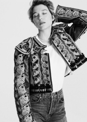 Lea Seydoux by Philip Gay for Marie Claire // 2020