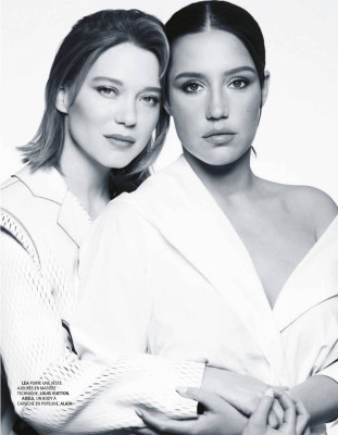 Léa Seydoux and Adèle Exarchopoulos – Madame Figaro May 2023