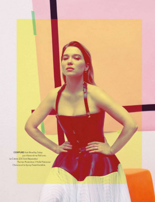 Lea Seydoux – Elle France, February 2024