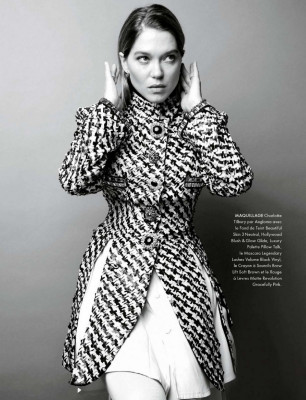 Lea Seydoux – Elle France, February 2024