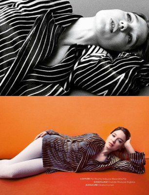Lea Seydoux – Elle France, February 2024