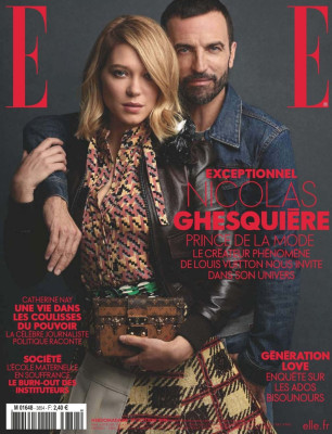 LEA SEYDOUX in Elle Magazine, France October 2019