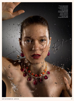 Lea Seydoux for Vanity Fair France, December 2023