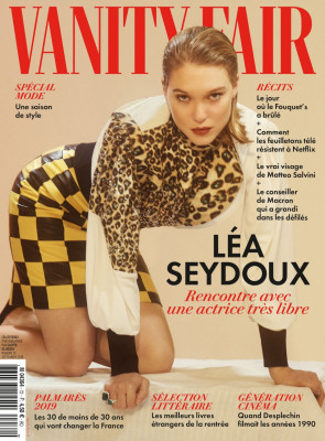 LEA SEYDOUX in Vanity Fair Magazine, France September 2019