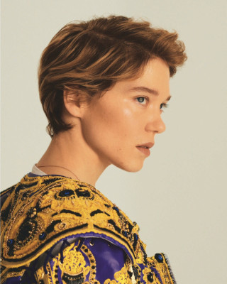 Lea Seydoux by Philip Gay for Marie Claire // 2020