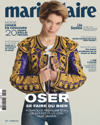 Lea Seydoux by Philip Gay for Marie Claire // 2020