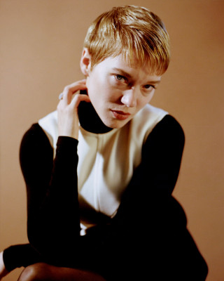 Lea Seydoux by Jingyu Lin for The New York Times (2021)