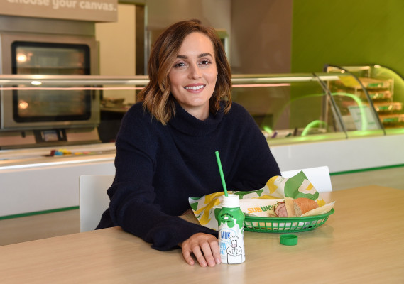 Leighton Meester - Shamrock Farms Celebrate National Milk Day in LA 01/03/2019