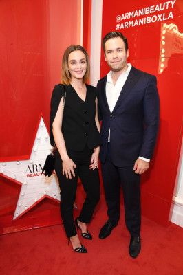 Leighton Meester - The Armani Box Pop-Up Store Grand Opening in LA 02/06/2019