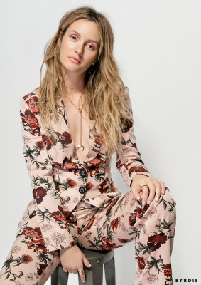 Leighton Meester - Byrdie UK 2017