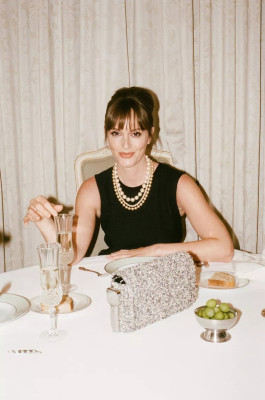 Leighton Meester - Edie Parker x St. John's Summer 2024 Campaign