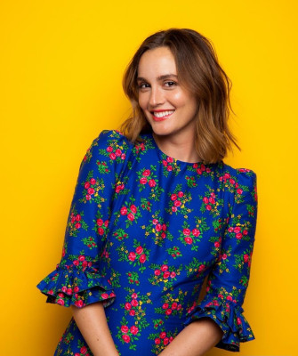 Leighton Meester - AOL Build Series in NY 09/25/2018