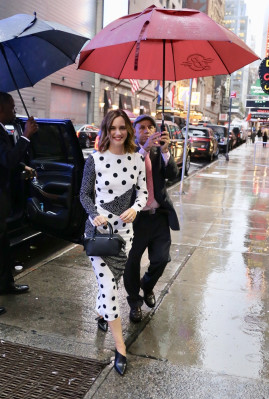 Leighton Meester - Good Morning America in NY 09/25/2018