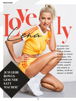 Lena Gercke – Shape Magazine Germany November 2019 Issue