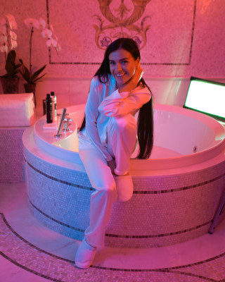 Елена Темникова - Не обвиняй меня - Съемки клипа, Dubai, Palazzo Versace