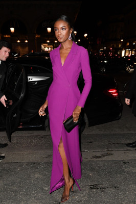 Leomie Anderson -Harper&#039;s Bazaar Exhibtion At Musee Des Arts Decoratifs In Paris