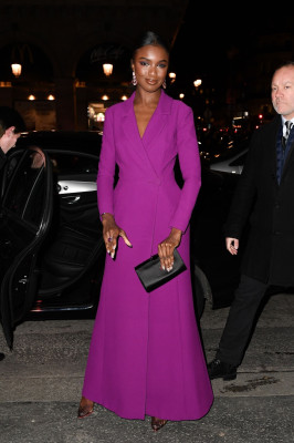 Leomie Anderson -Harper&#039;s Bazaar Exhibtion At Musee Des Arts Decoratifs In Paris