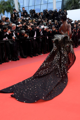 Leomie Anderson – “Once Upon a Time in Hollywood” Red Carpet at Cannes 