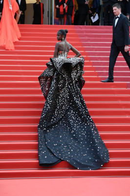 Leomie Anderson – “Once Upon a Time in Hollywood” Red Carpet at Cannes 