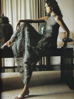 Lidia Egorova ~ Vogue Korea March 2000