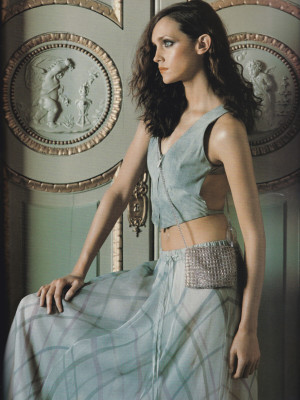 Lidia Egorova ~ Vogue Korea March 2000