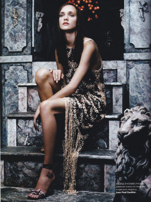 Lidia Egorova ~ L&#039;officiel Russia Winter 1999