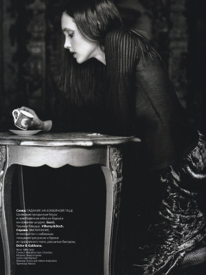 Lidia Egorova ~ L&#039;officiel Russia Winter 1999