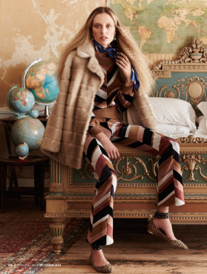 Liisa Winkler ~ Red UK October 2015 by Coliena Rentmeester