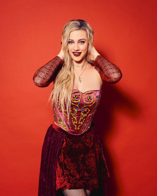 Lili Reinhart by Cibelle Levi for Halloween Party in LA 10/29/2022