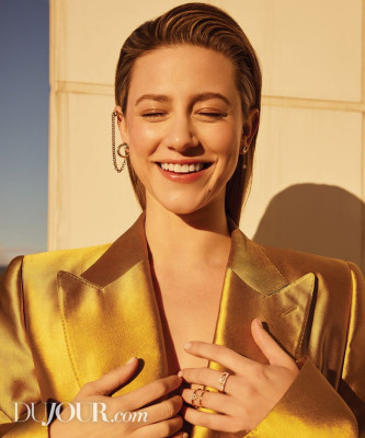Lili Reinhart by Royal Gilbert for DuJour // Summer 2021