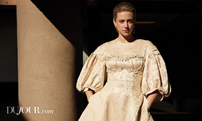 Lili Reinhart by Royal Gilbert for DuJour // Summer 2021