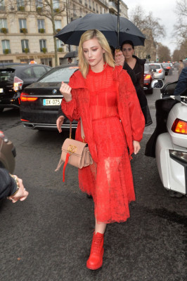 Lili Reinhart – Valentino Fashion Show in Paris 