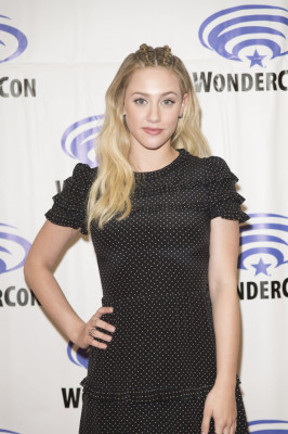 Lili Reinhart at “Riverdale” Press Room at WonderCon in Anaheim 3/31/2017