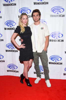 Lili Reinhart at “Riverdale” Press Room at WonderCon in Anaheim 3/31/2017