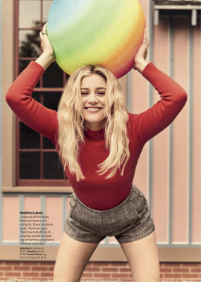 Lili Reinhart – Glamour Magazine October 2018