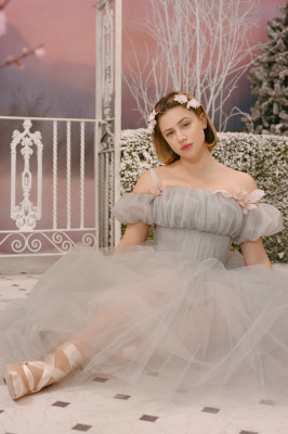 Lili Reinhart for Rodarte (Fall 2022)