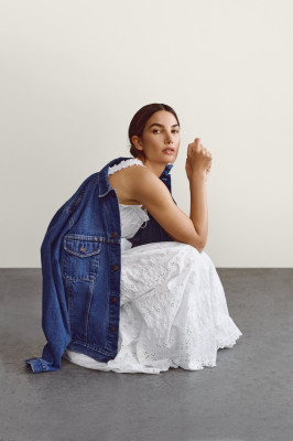 Lily Aldridge by Dan Martensen for Gap x DÔEN Campaign Summer 2024