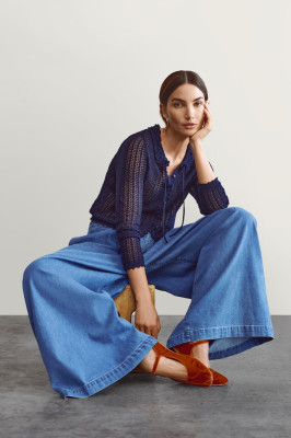 Lily Aldridge by Dan Martensen for Gap x DÔEN Campaign Summer 2024