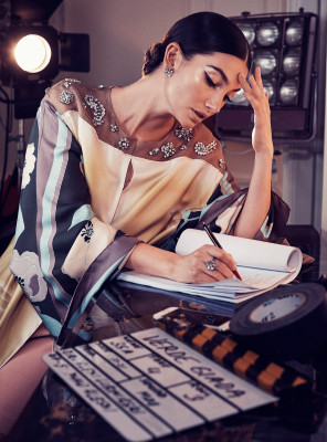 Lily Aldridge - Harper’s Bazaar Arabia’s December 2017