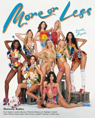 Victoria's Secret's Angels by Oliver Hadlee Pearch for More or Less Mag (2022)