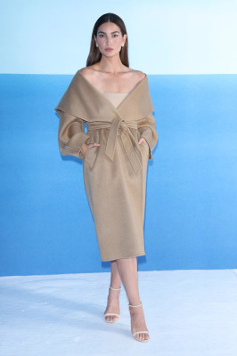 Front Row At The Max Mara Spring/Summer 2023 Fashion Show in Milan