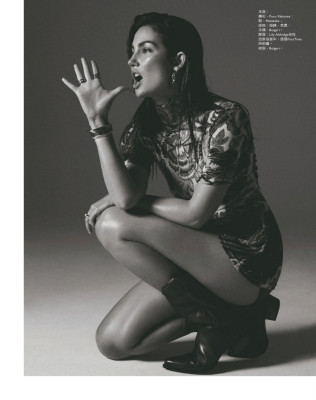 LILY ALDRIDGE in Harper’s Bazaar Magazine, Taiwan July 2020