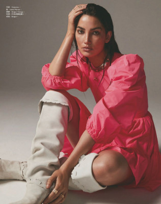 LILY ALDRIDGE in Harper’s Bazaar Magazine, Taiwan July 2020